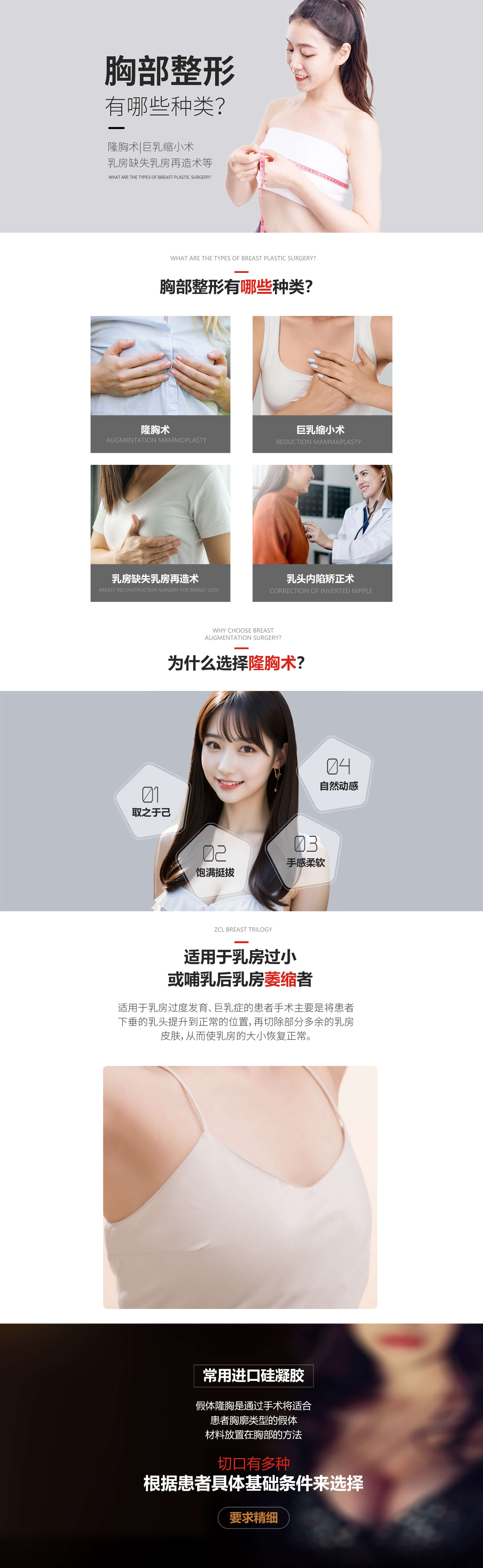 胸部整形简介